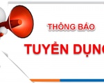  THÔNG BÁO TUYỂN DỤNG THÁNG 3/2022